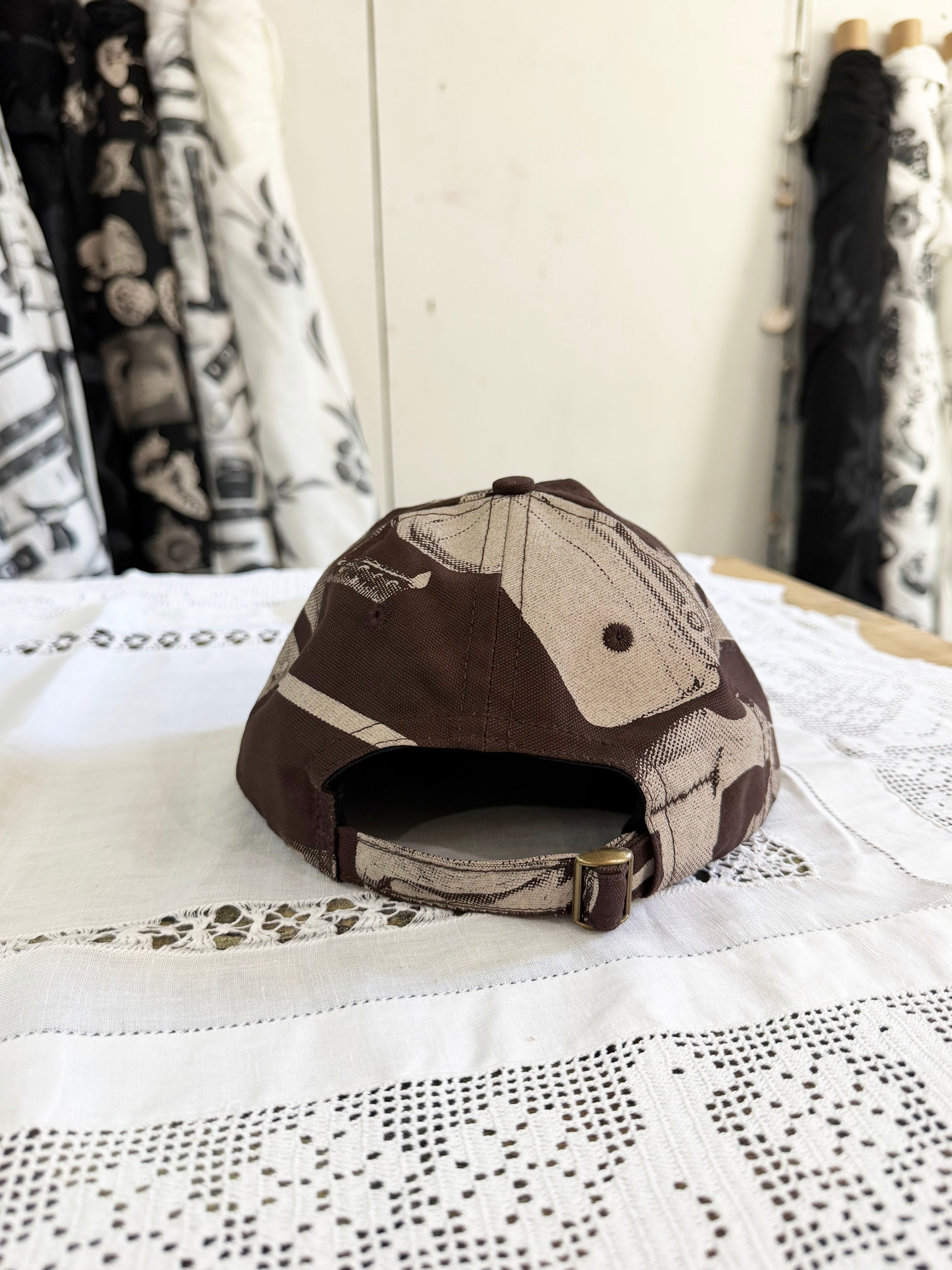 Brown Canvas Tool Cap