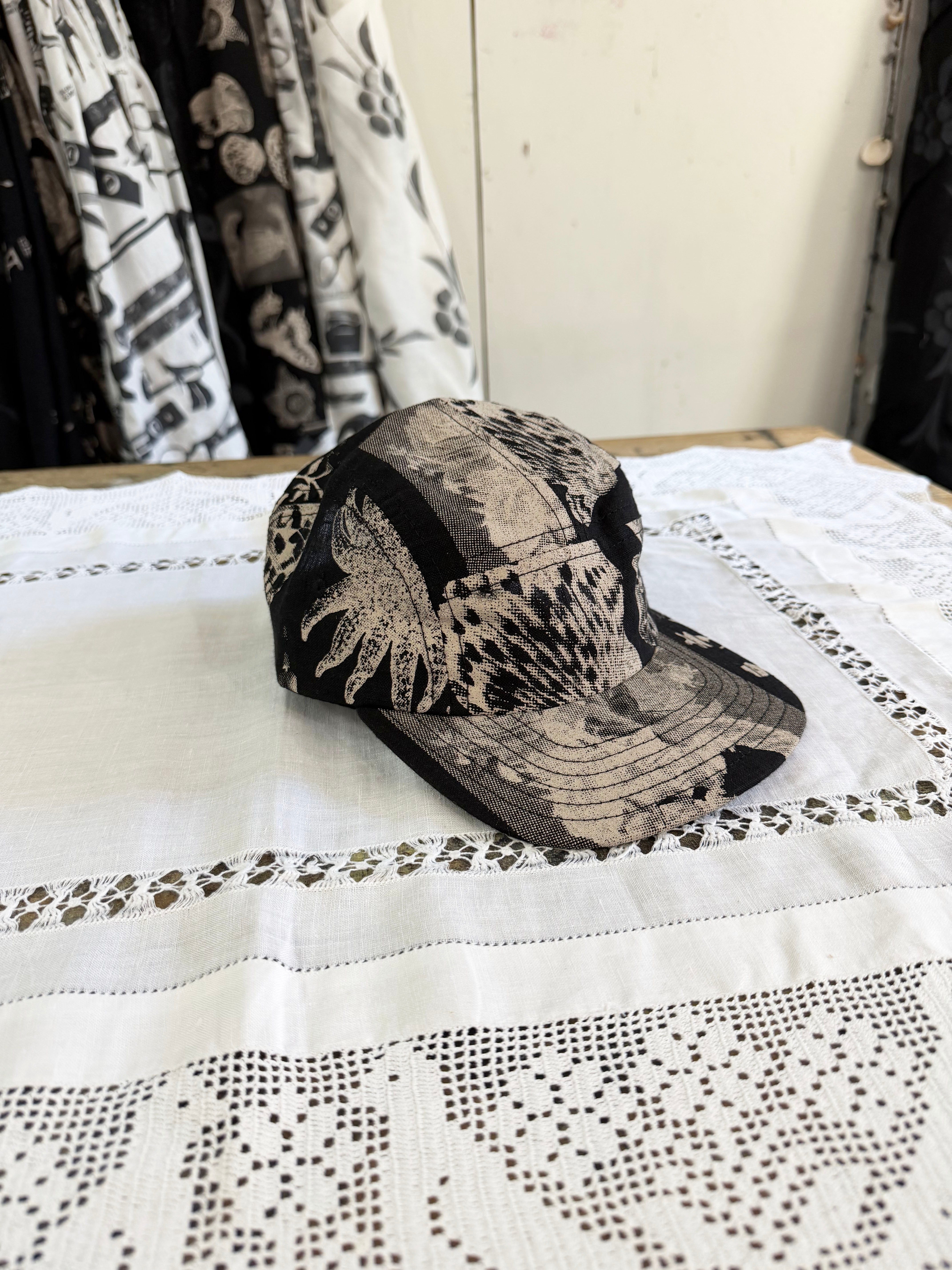 Dark Nature Linen 5-Panel Cap – Isabella Manfredi