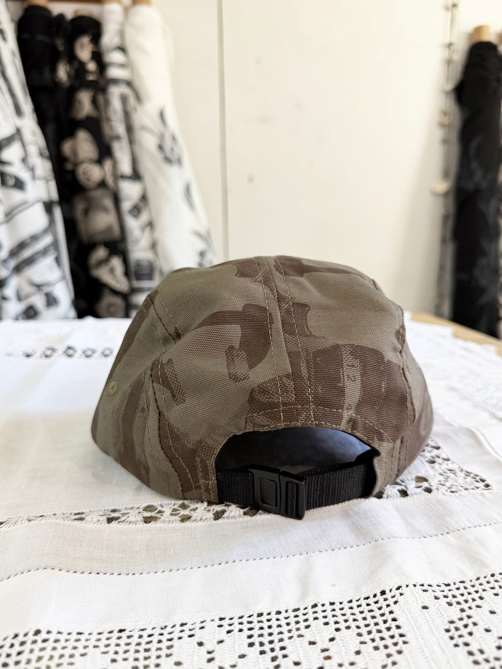 Grey Canvas Tool 5-Panel Cap